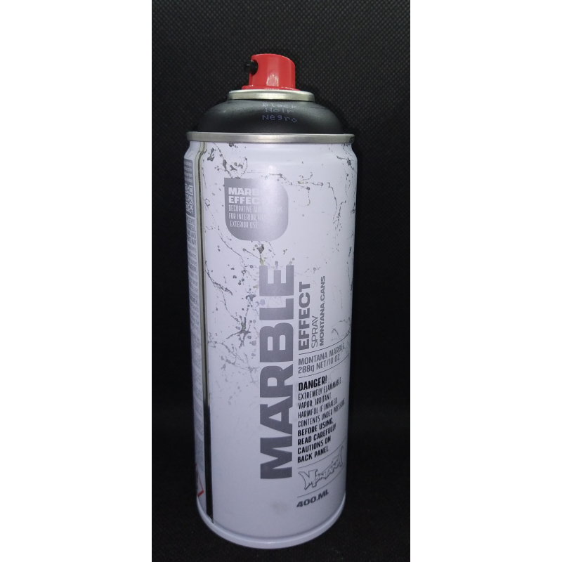 zwart marmer effect spray